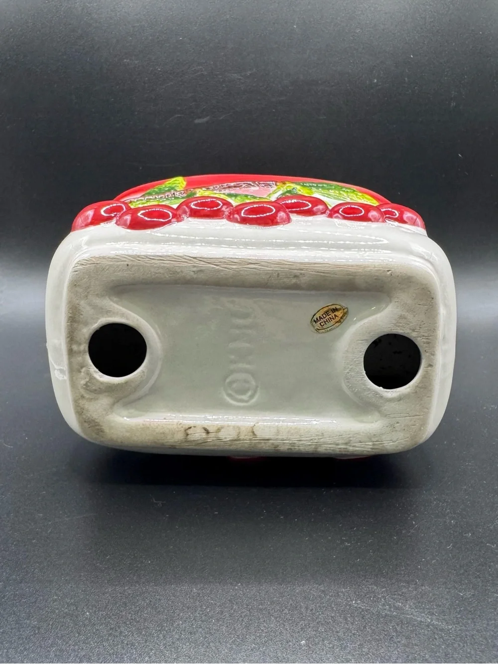 Vintage KMC Cherry Napkin Holder